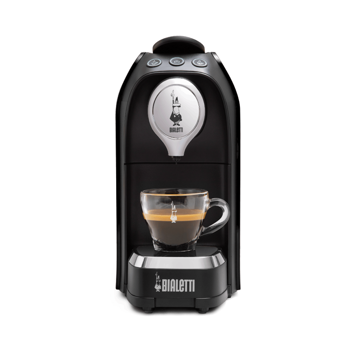 Super Bialetti Nera - Macchina del Caffè a Capsule