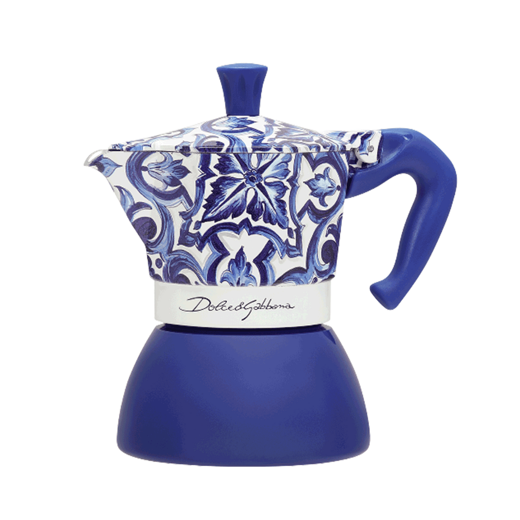 Moka Induction Bialetti Dolce&Gabbana Blu Mediterraneo