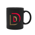 Mug monogram con lettera D