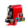 Super Bialetti - Macchina da Caffè Espresso con 4 box di capsule