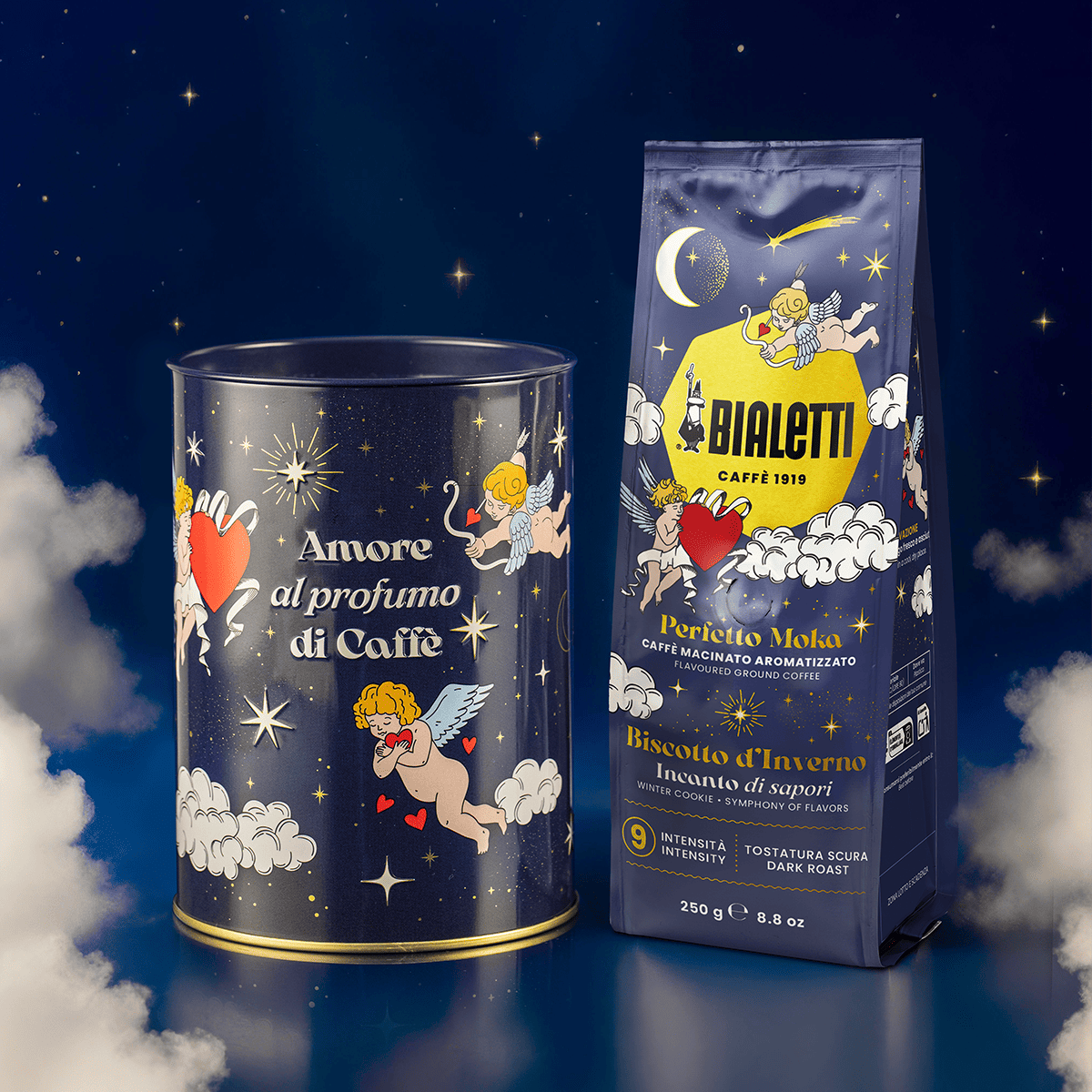 Caffè macinato - Perfetto Moka Biscotto d'inverno