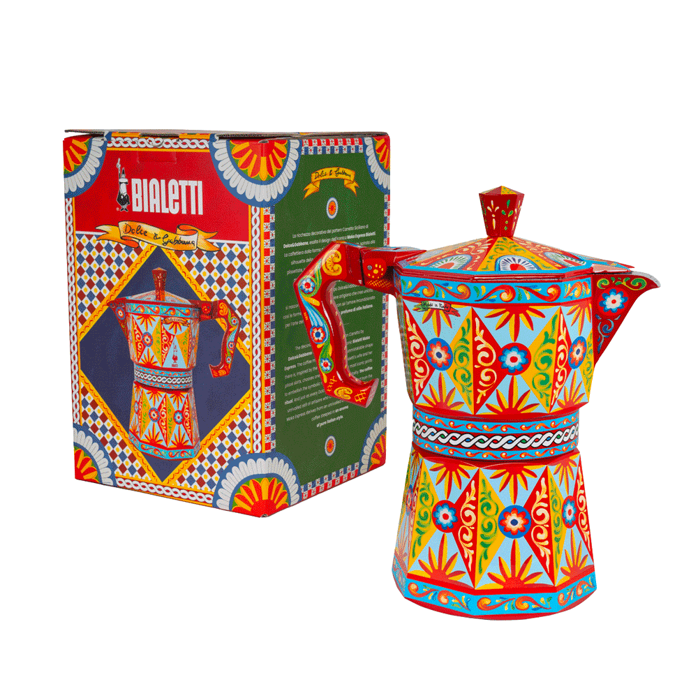Moka Express Bialetti Dolce&Gabbana Carretto Siciliano 50 tz