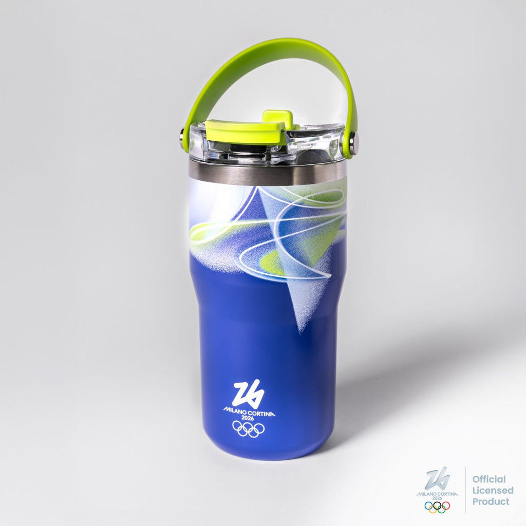 Mug termica verde - Milano Cortina 2026