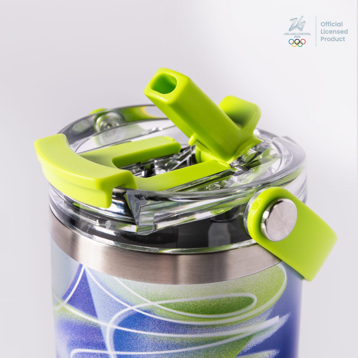 Mug termica verde - Milano Cortina 2026