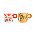 Set 2 mug frutta