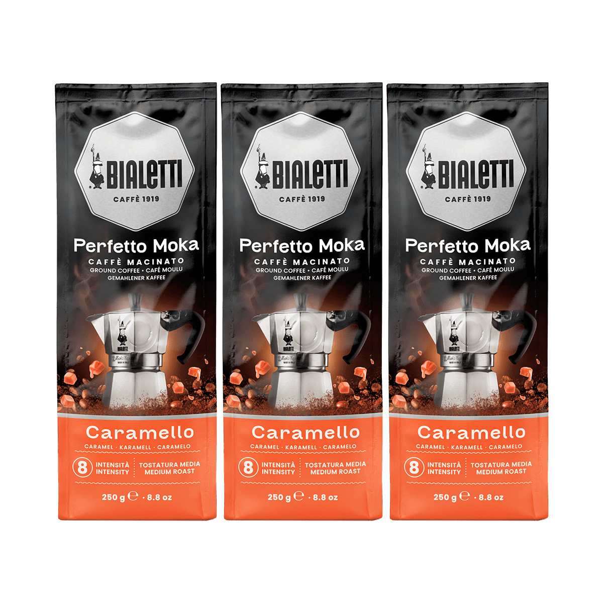 Kit Perfetto Moka Caramello 3 confezioni