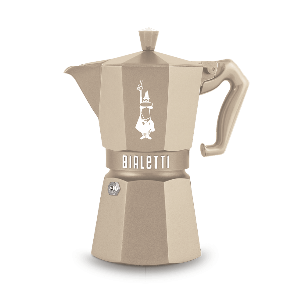 Moka Exclusive Induction Desert Sand - 6 tazze