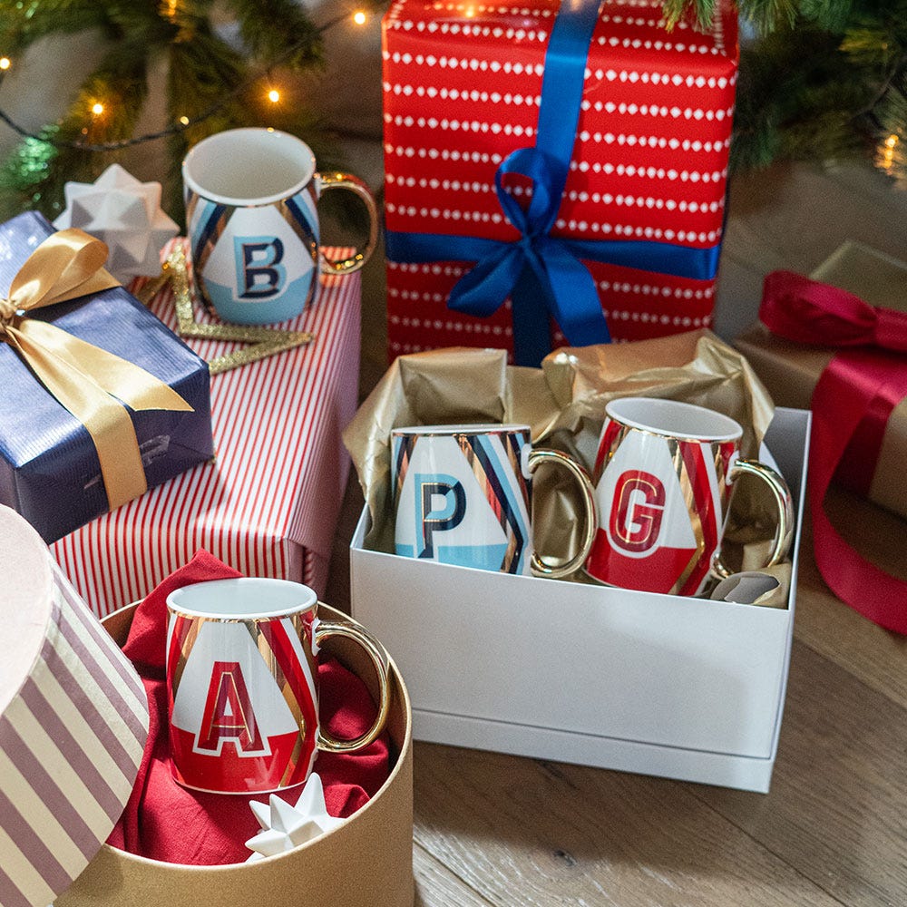 Mug tombola con lettera N
