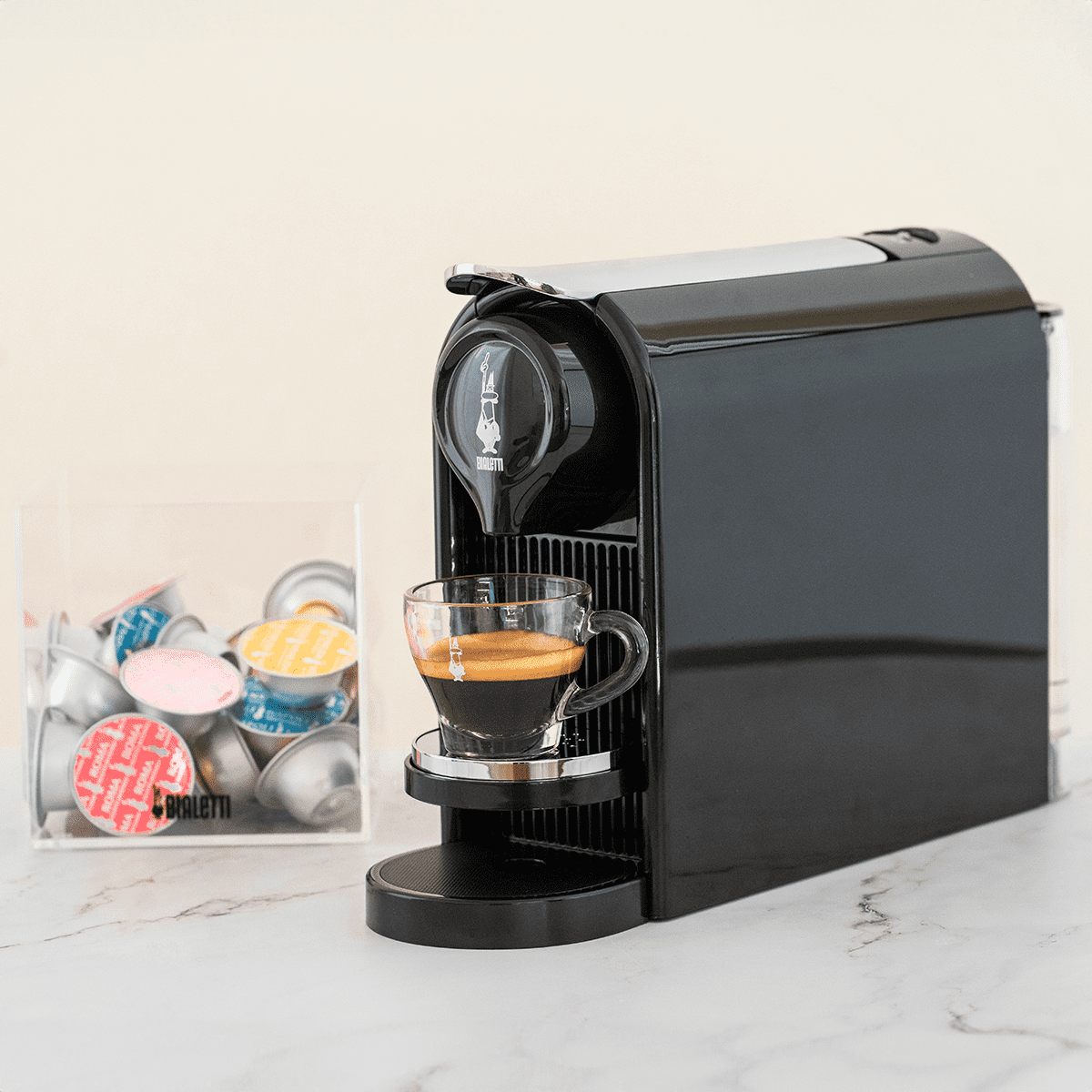 Gioia Plus Nero - Macchina del Caffè a Capsule