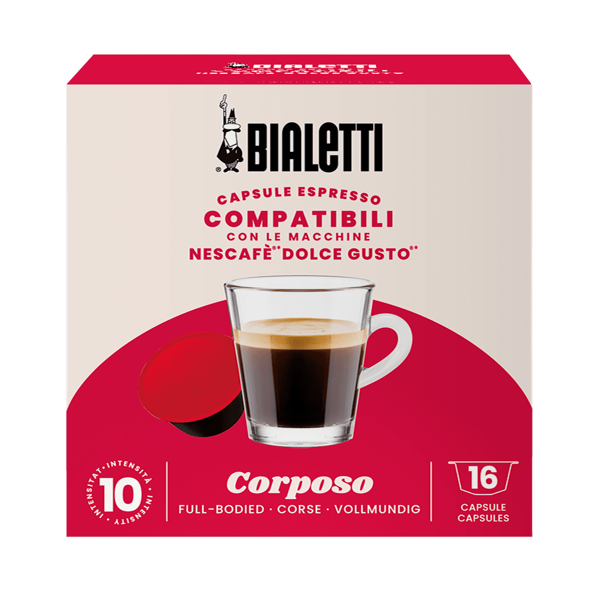 Capsule compatibili Dolce Gusto - Corposo
