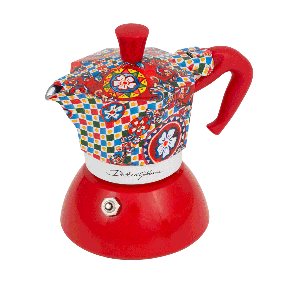 Moka Induction Bialetti Dolce&Gabbana Carretto Siciliano