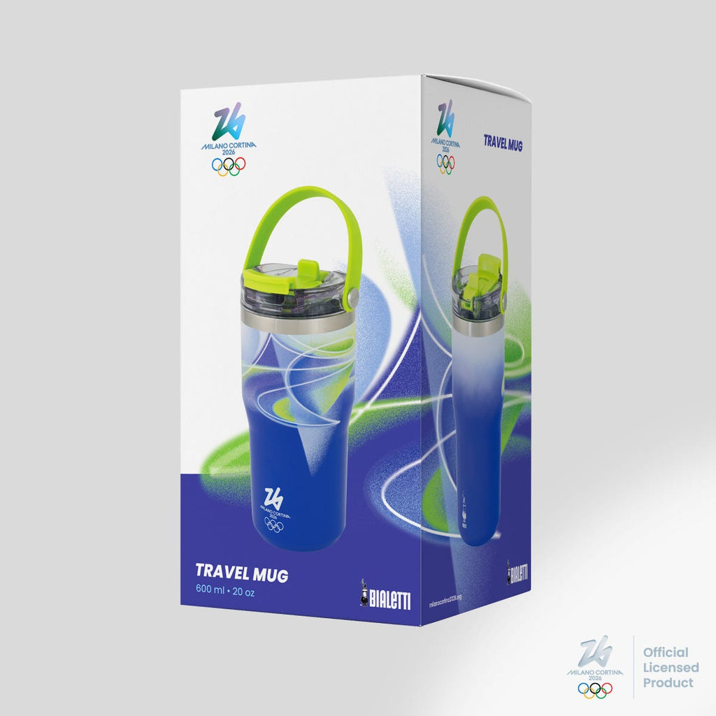 Mug termica verde - Milano Cortina 2026