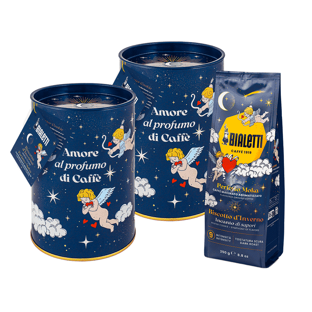 Kit 2 barattoli di caffè - Perfetto moka Biscotto d'Inverno
