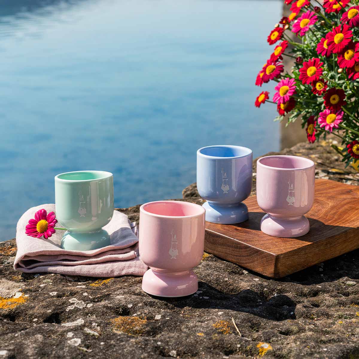 Set 4 bicchierini mare