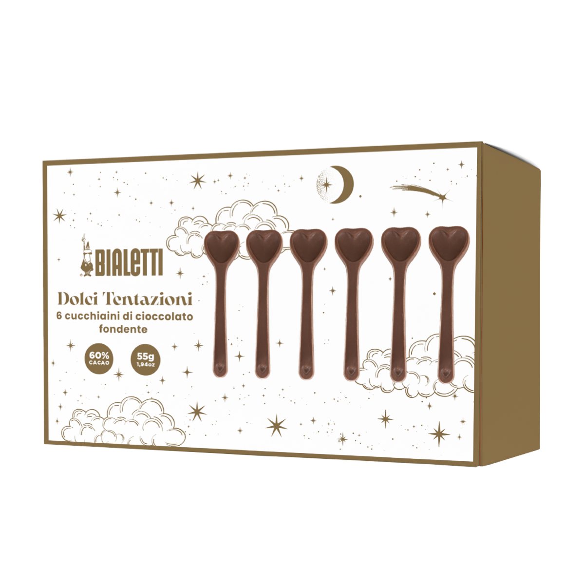 Set cucchiaini di cioccolato