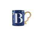 Mug con lettera B - Cielo Stellato